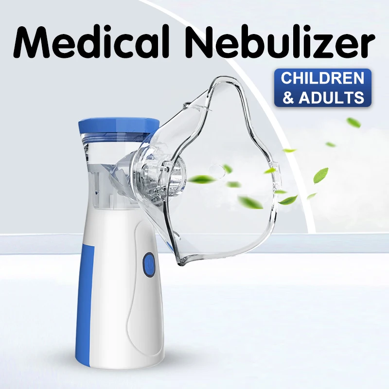 Portable Mesh Nebulizer – Quiet, Compact Respiratory Care Device for Adults & Kids