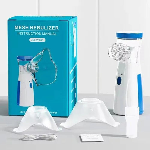 Portable Mesh Nebulizer – Quiet, Compact Respiratory Care Device for Adults & Kids
