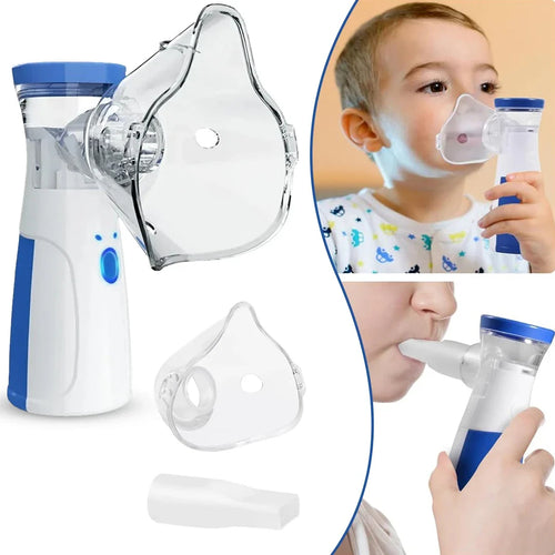 Portable Mesh Nebulizer – Quiet, Compact Respiratory Care Device for Adults & Kids