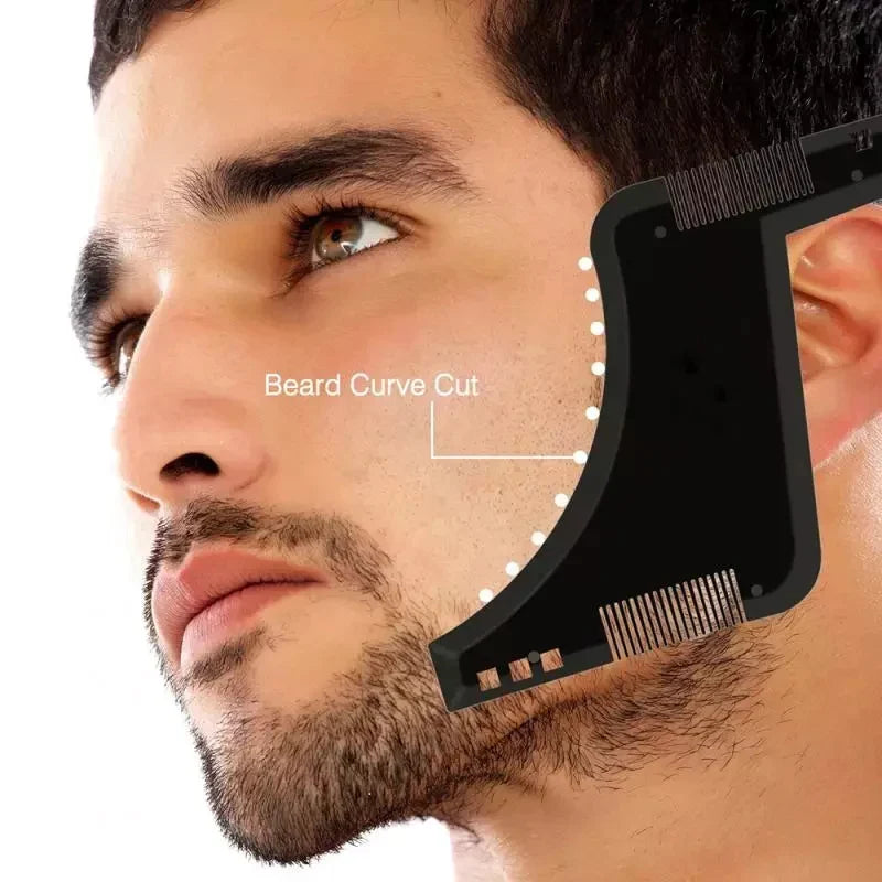 Beard Shaper Tool – Precision Beard Styling & Line-Up Guide for Men