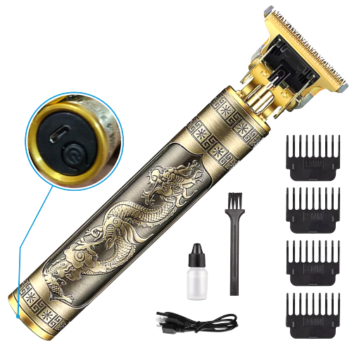 T9 Professional Vintage 2-in-1 Hair & Beard Trimmer for Men